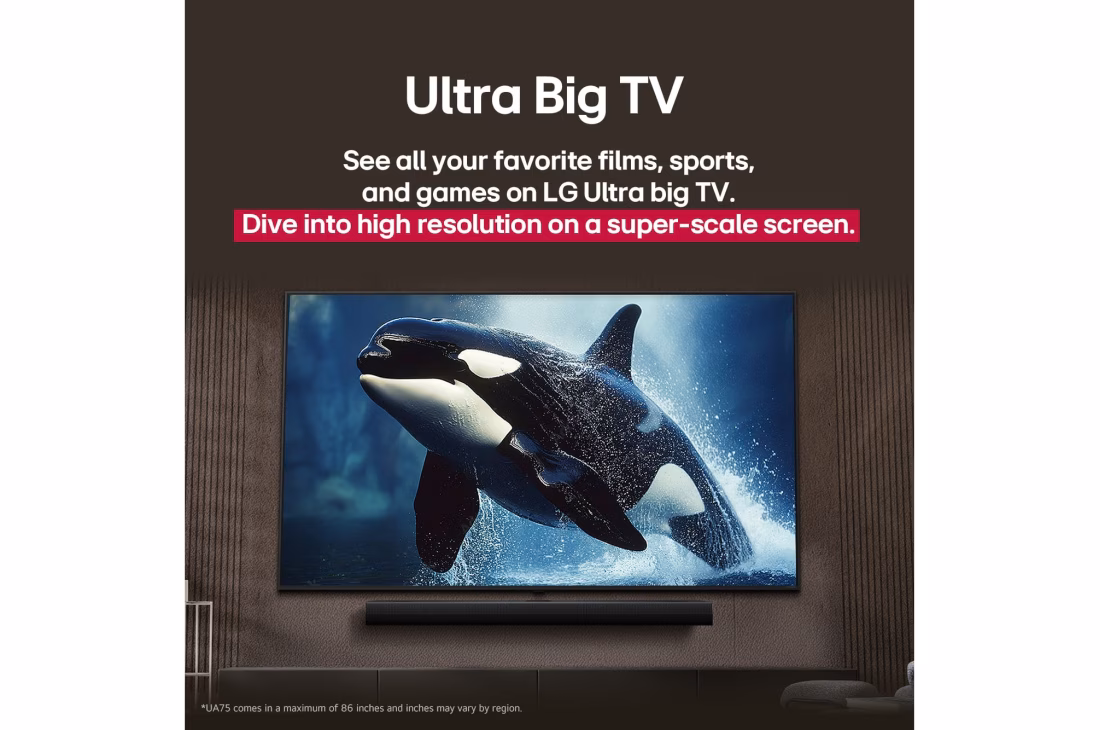 تلویزیون ال جی مدل 65UA8500 سایز 6۵ اینچ LG TV model 65UA8500