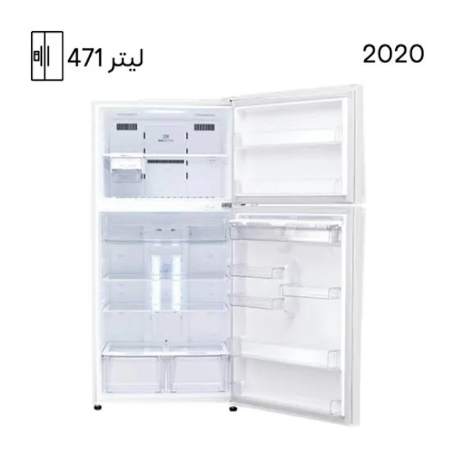 قیمت و خرید یخچال فریزر ال جی GR-682 مدل GR-F682 مونتاژ چین | سفید و سیلور