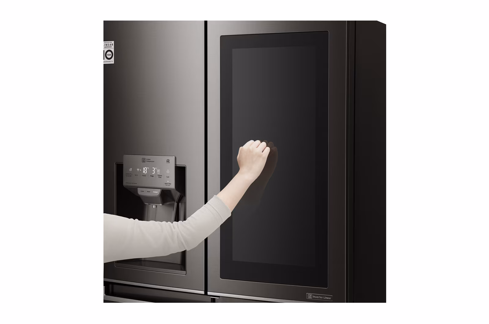 یخچال فریزر ال جی X33 مدل GR-X33FFCRL مونتاژ چین رنگ دودی
