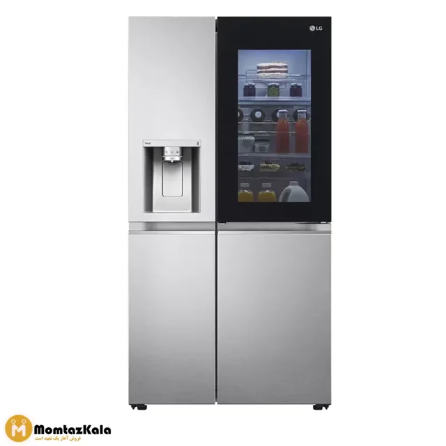 قیمت و خرید یخچال ساید بای ساید ال جی X267 مدل GR-X267CQHS مونتاژ چین رنگ سیلور