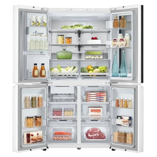 قیمت و خرید یخچال فریزر ال جی X33 مدل GR-X33FFQRL مونتاژ چین رنگ سفید