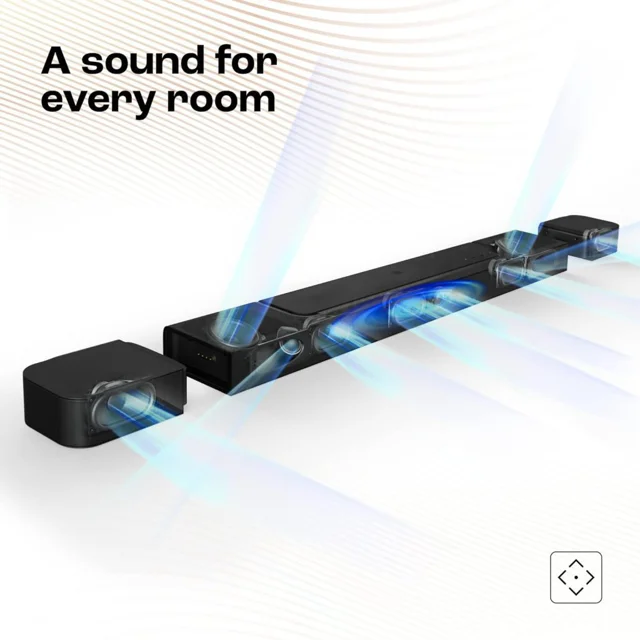 قیمت و خرید ساندبار JBL Bar 800 با Dolby Atmos و اسپیکرهای Surround بی‌سیم