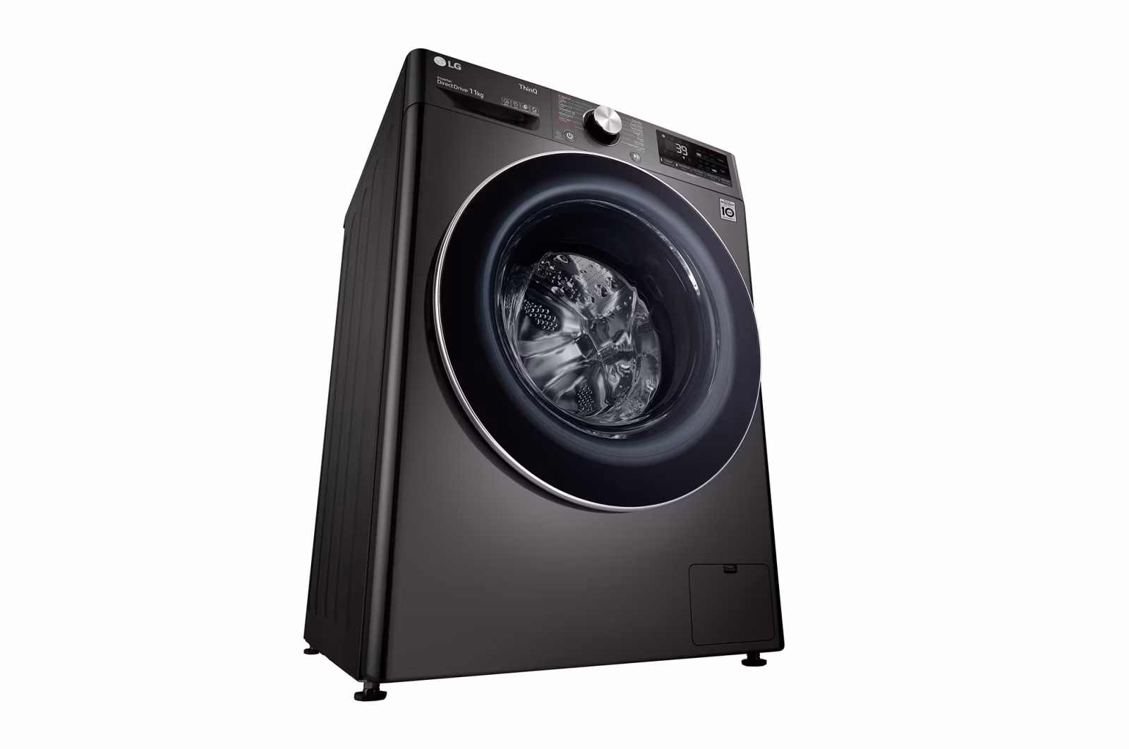 قیمت و خرید ماشین لباسشویی ال جی WR9011 ظرفیت 11 کیلوگرم رنگ دودی مدل WR9011PBG