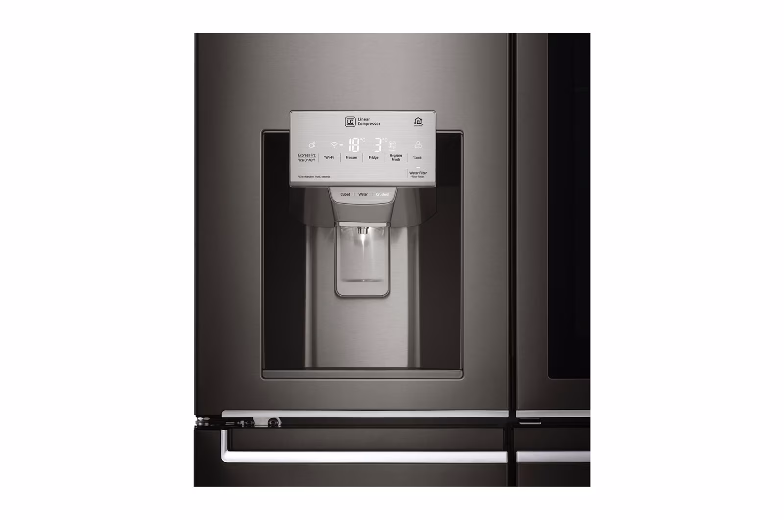 قیمت و خرید یخچال فریزر ساید بای ساید ال جی X39 مدل GR-X39FTKHL مونتاژ کره