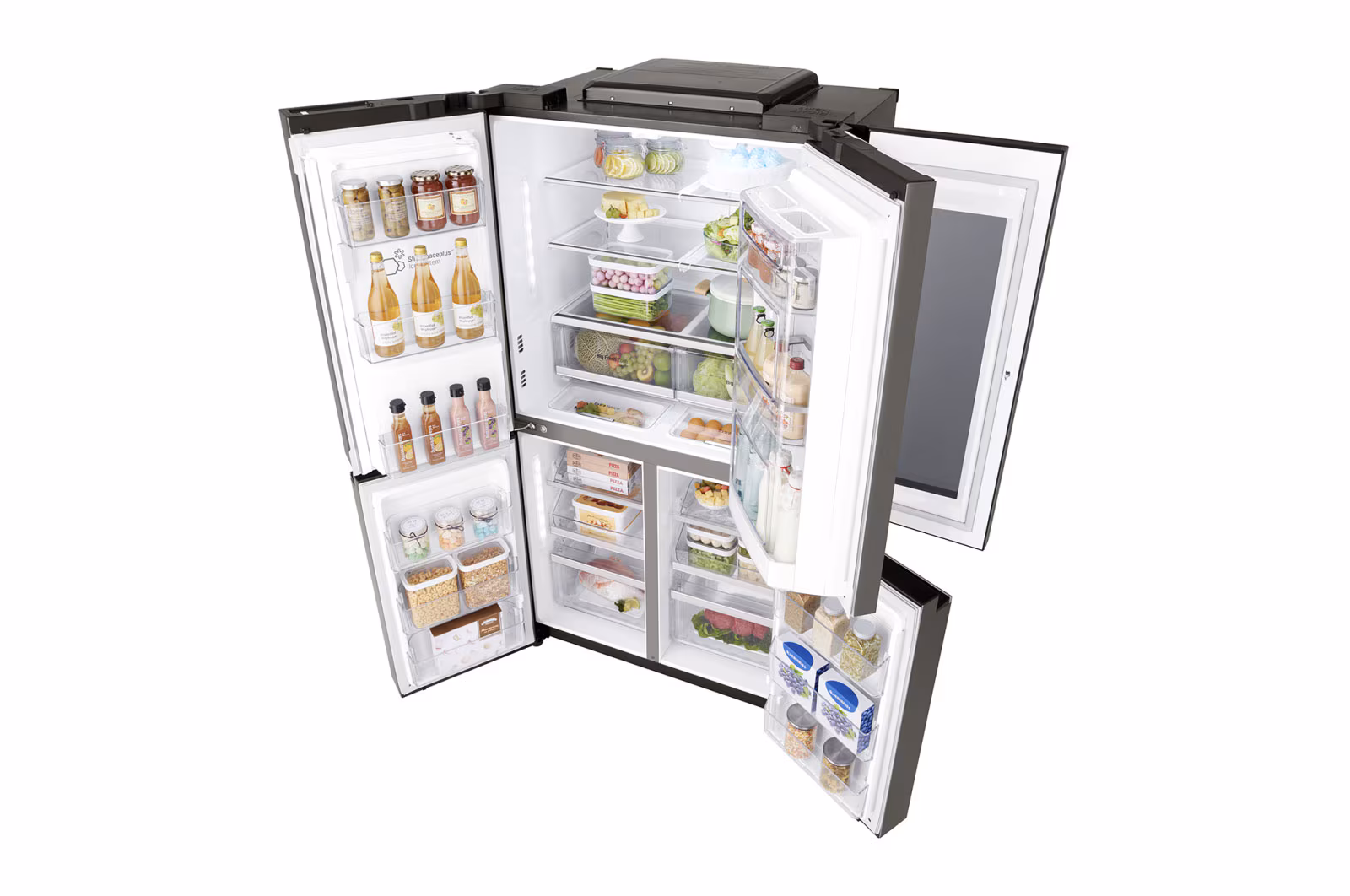 قیمت و خرید یخچال فریزر ساید بای ساید ال جی X39 مدل GR-X39FTKHL مونتاژ کره